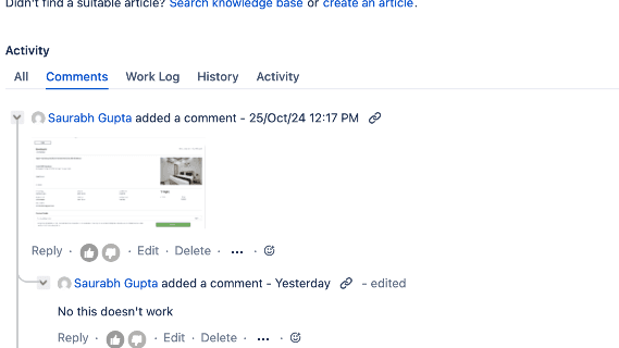 🧵 Threaded Conversations – Jira / Atlassian app feature by Vamhi
