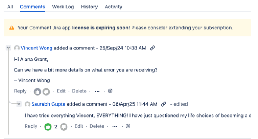👍👎 Like & Dislike (Voting)