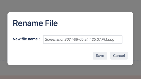 Rename Jira Attachments – Jira / Atlassian app feature by Vamhi